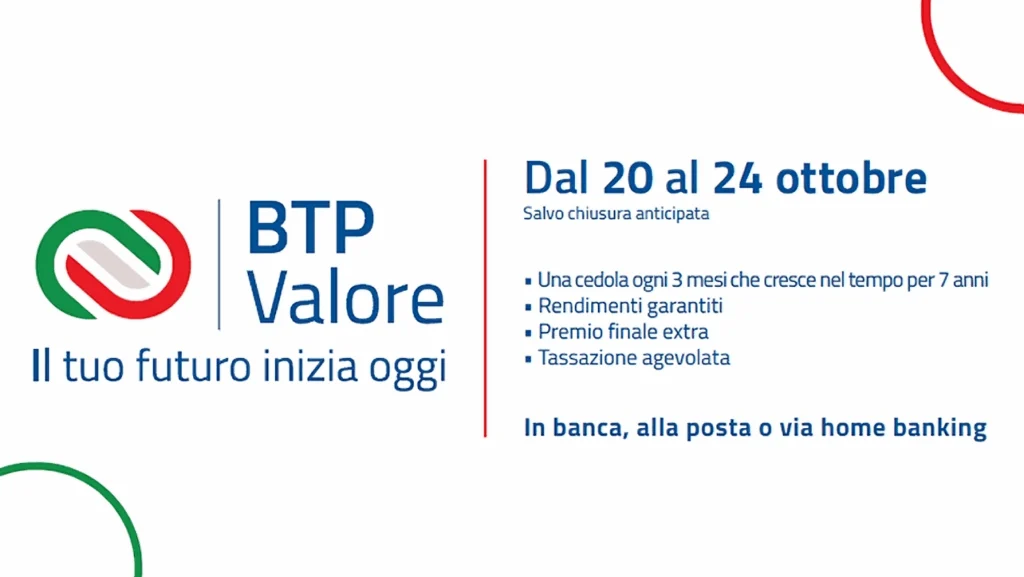 btp valore ottobre 2025