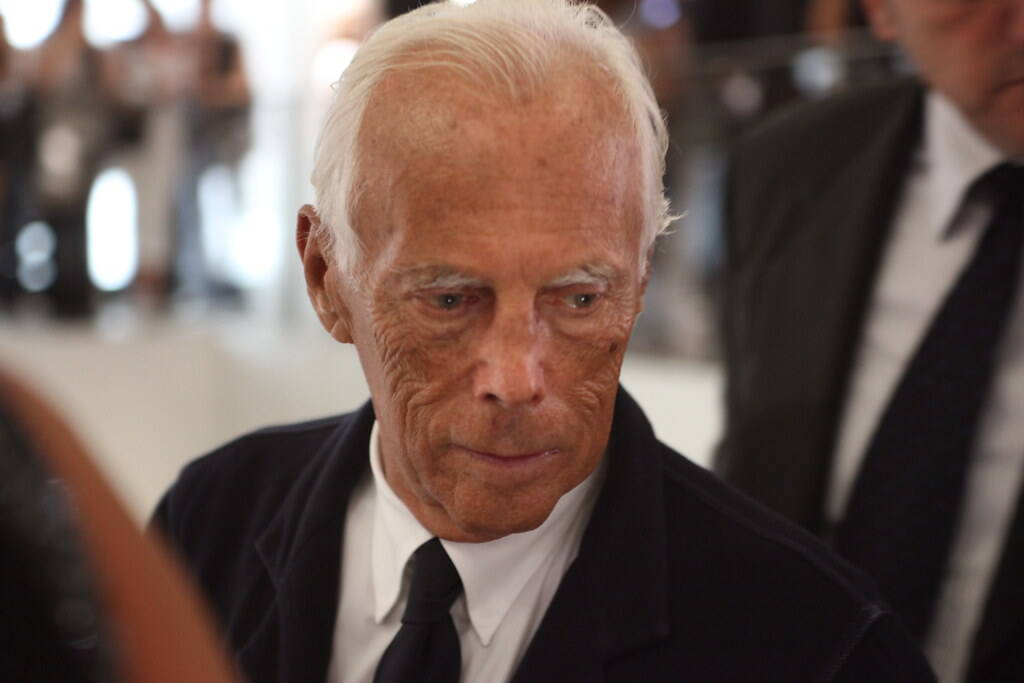 testamento giorgio armani